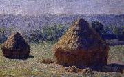 Claude Monet hostackar pa pa sensommarn china oil painting reproduction